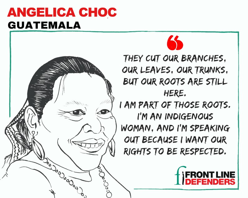 Angelica Choc. Drawing by Aseem Trivedi