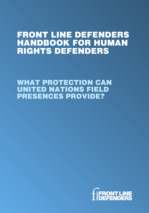 un handbook cover